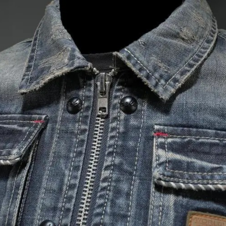 Lorenzo | Sturdy insulated denim jacket