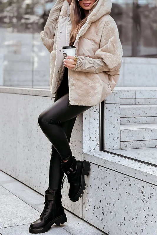 Bella | Cozy layered winter jacket