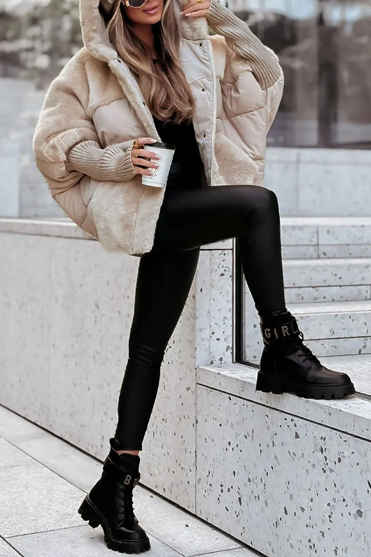 Bella | Cozy layered winter jacket