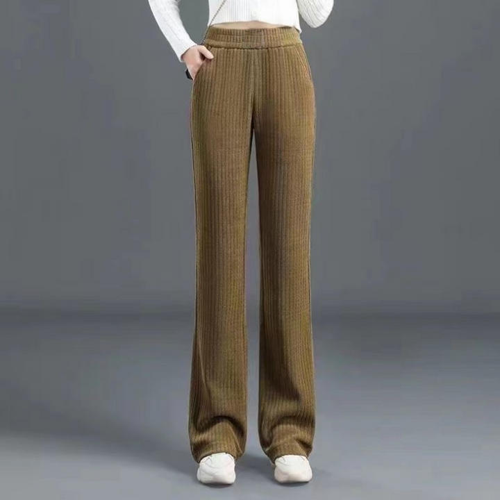 Freya | High-Waist Corduroy Trousers