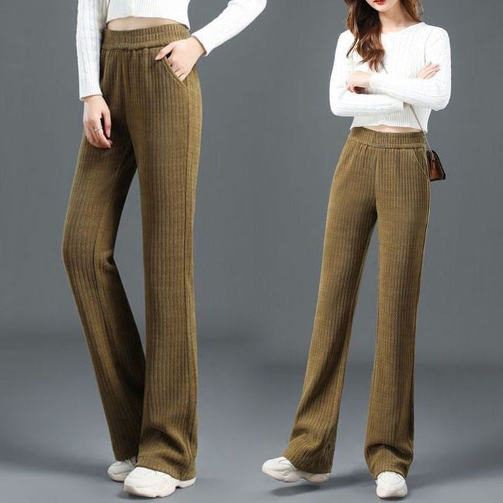 Freya | High-Waist Corduroy Trousers