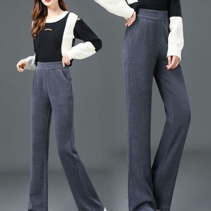 Freya | High-Waist Corduroy Trousers