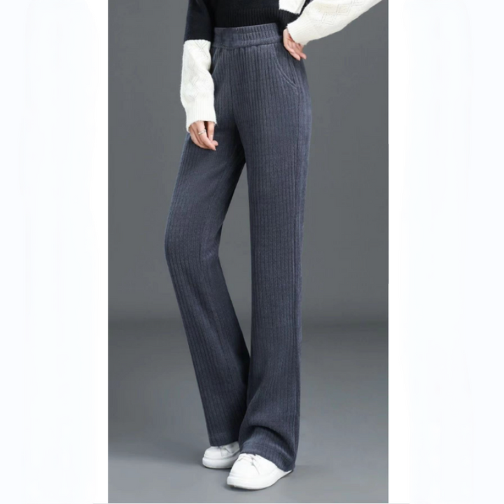 Freya | High-Waist Corduroy Trousers