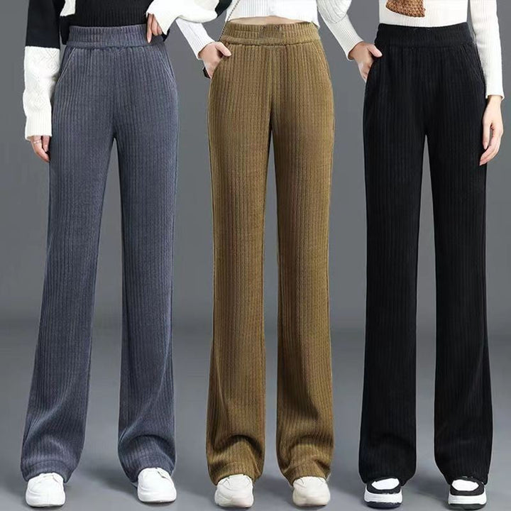 Freya | High-Waist Corduroy Trousers