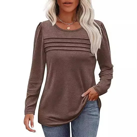 Eve | Round Neck Long-Sleeved Shirt