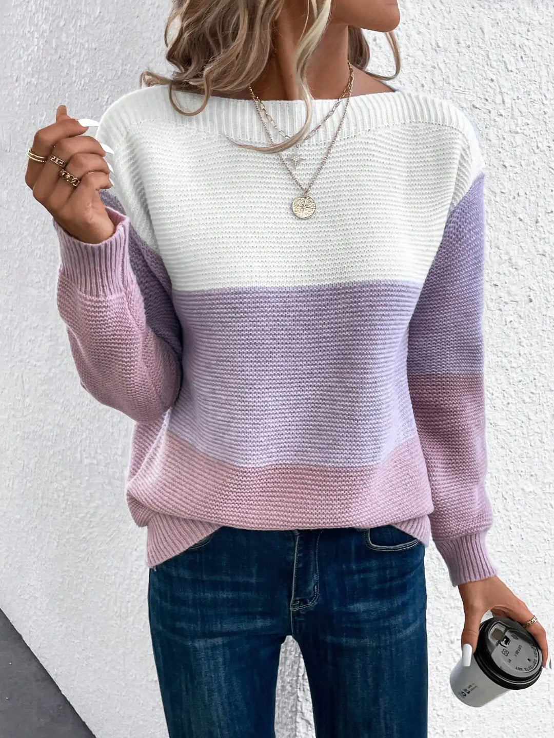 Aurora | Ombre Knit Sweater