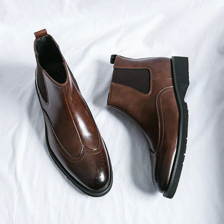 Adriel | Genuine Leather Chelsea Boots