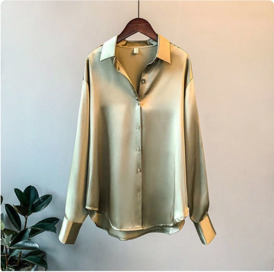 Amanda | Satin shirt for women