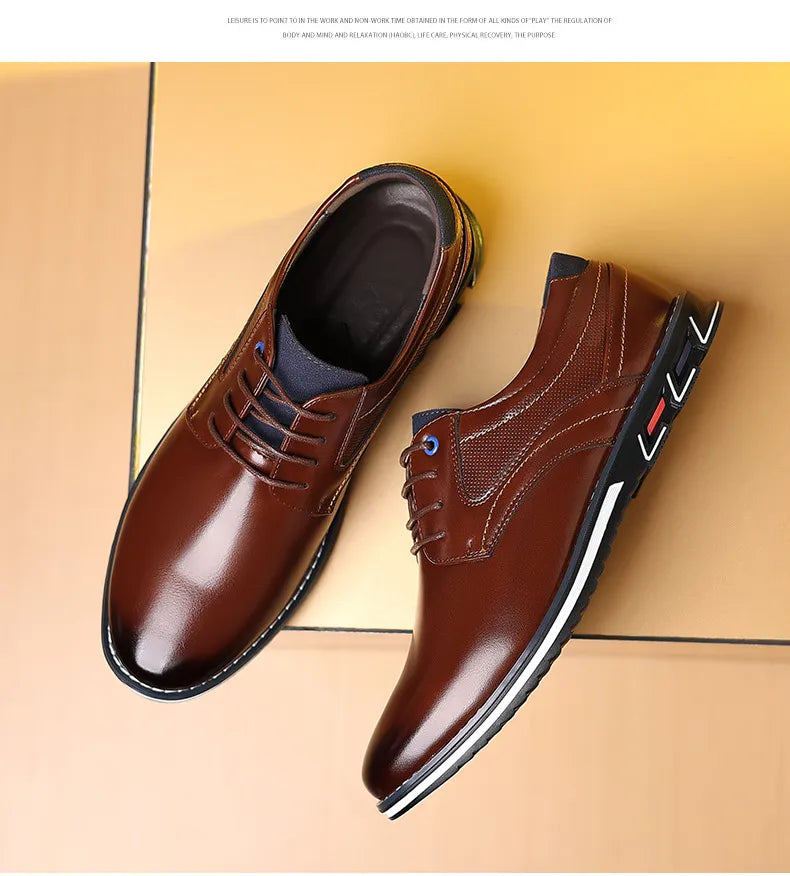 Lorenzo | Orthopedic Leather Shoes