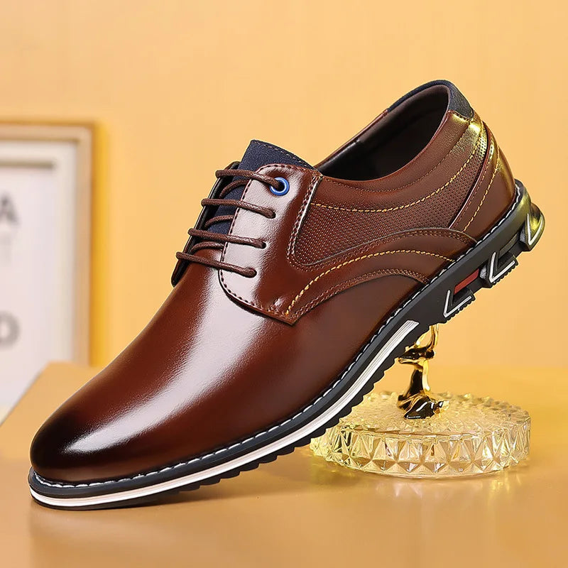 Leonardo | Orthopedic Leather Shoes