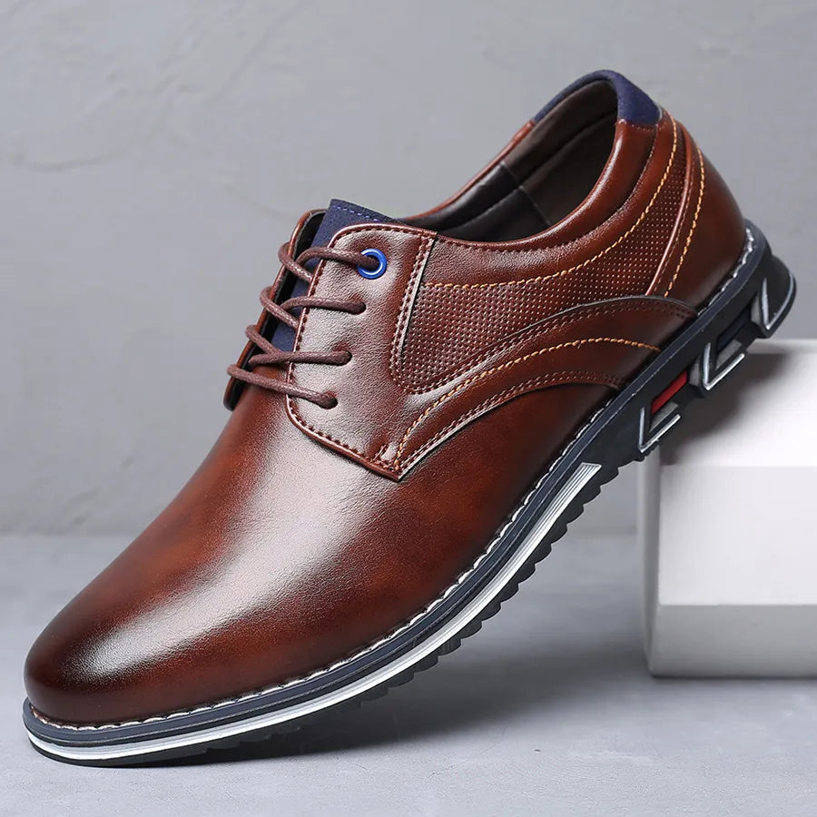 Lorenzo | Orthopedic Leather Shoes