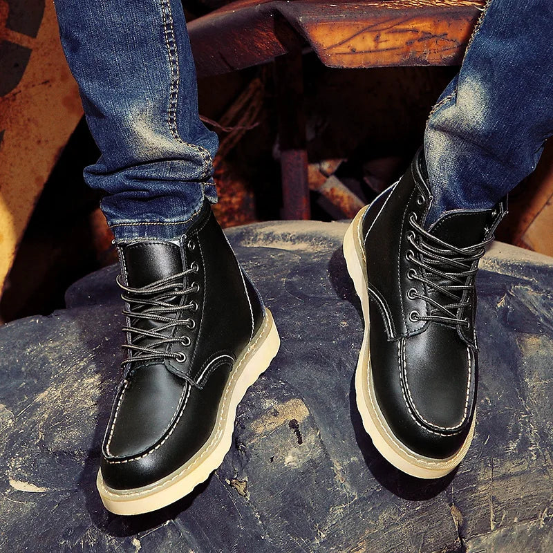 Dustin | Leather Winter Boots