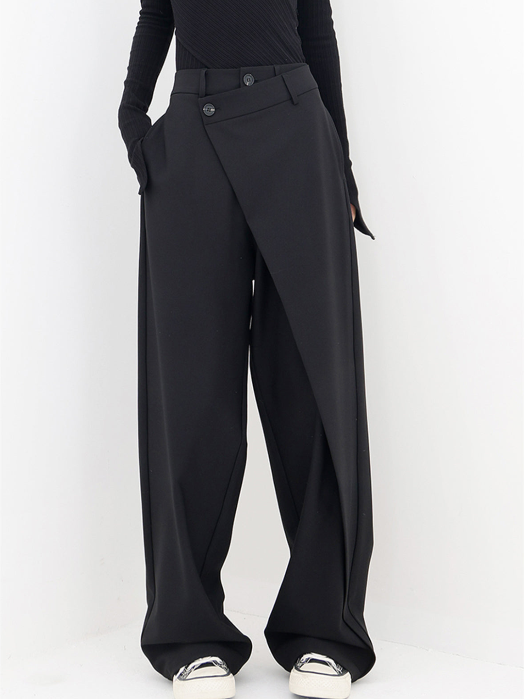 Vienna | Modern Draped Trousers