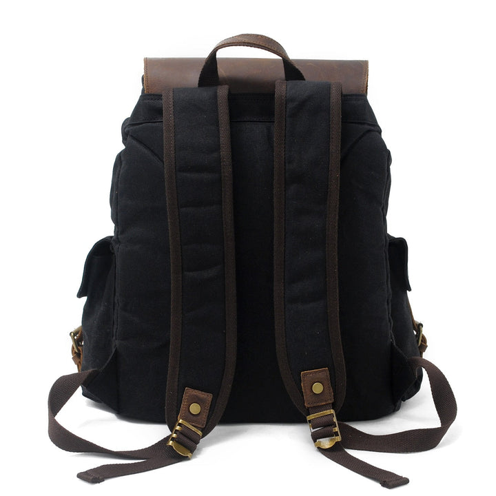 Wax-Coated Canvas Backpack | COPENHAGEN