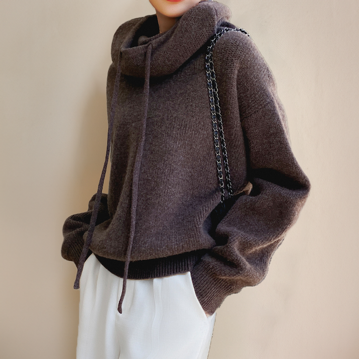 Charlotte | Merino wool turtleneck sweater