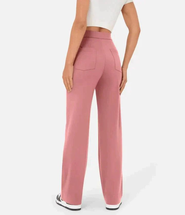 Aria | High-waisted Elastic Trousers