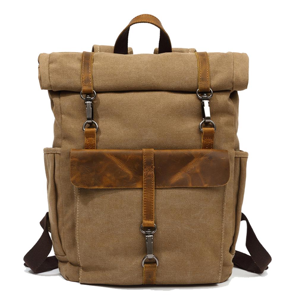 Retro Canvas Backpack | ZÜRICH