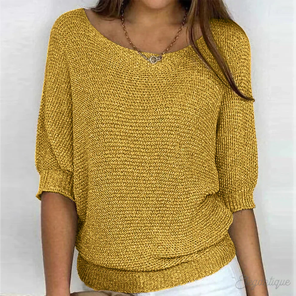 Fiona | Elegant Knitted Sweater