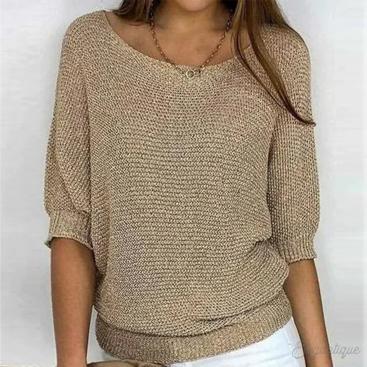 Fiona | Elegant Knitted Sweater