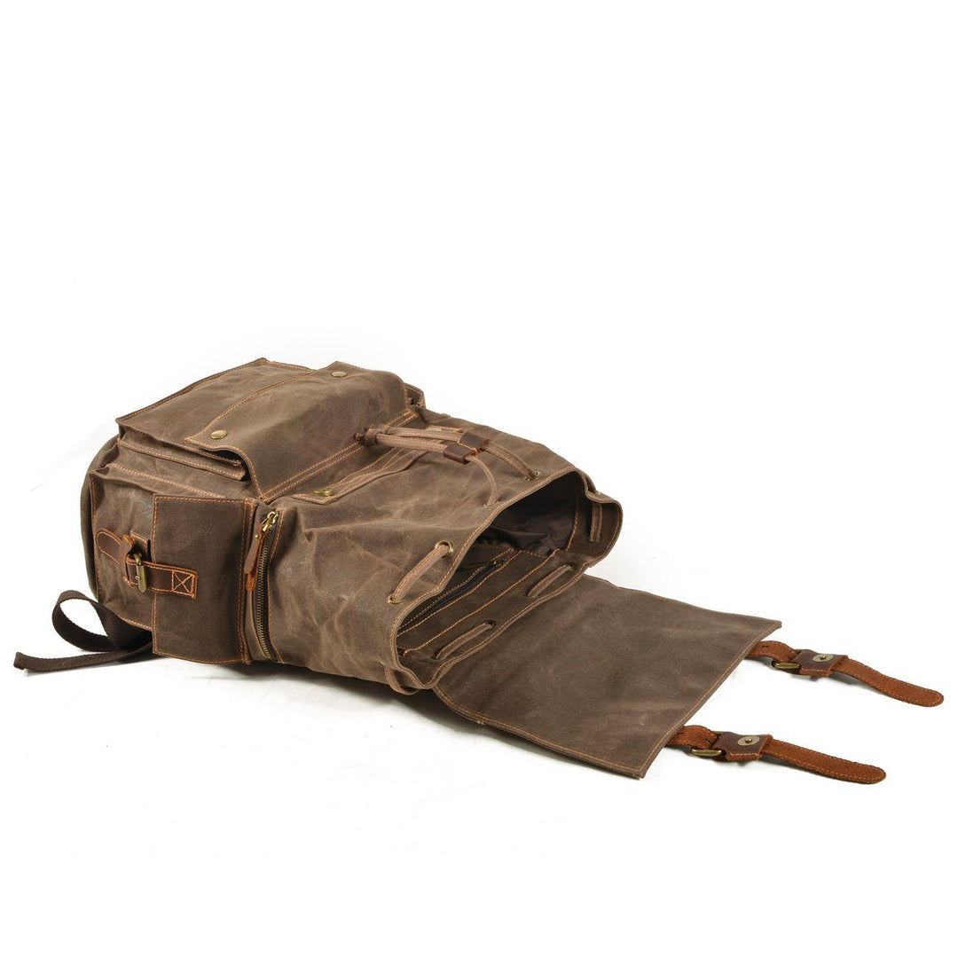 Canvas Drawstring Backpack | MONTREUX